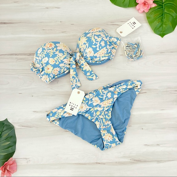 Billabong Surf Gypsy Floral Bikini Set - Picture 2 of 7